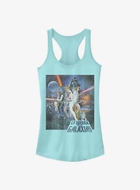 Star Wars Episode IV A New Hope La Guerra De Las Galaxias Poster Girls Tank Top