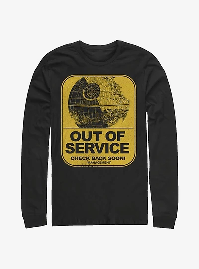 Star Wars Death II Out Of Service Long-Sleeve T-Shirt