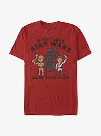 Star Wars Raise Your Hands T-Shirt