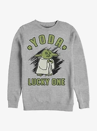 Star Wars Doodle Yoda Lucky Crew Sweatshirt