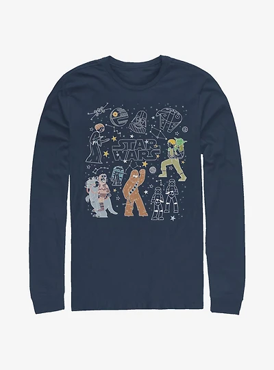 Star Wars Celestial Star Wars Long-Sleeve T-Shirt