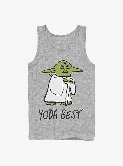 Star Wars Yoda Best Doodle Tank