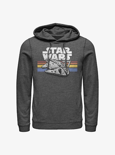Star Wars Vintage Falcon Stripes Hoodie