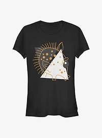 Star Wars Spooky Greedo Lines Girls T-Shirt