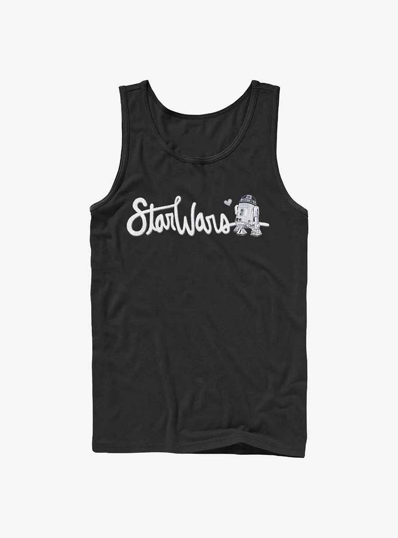Star Wars Cursive R2 Tank