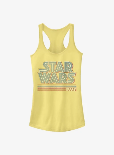 Star Wars 1977 Stripes Girls Tank