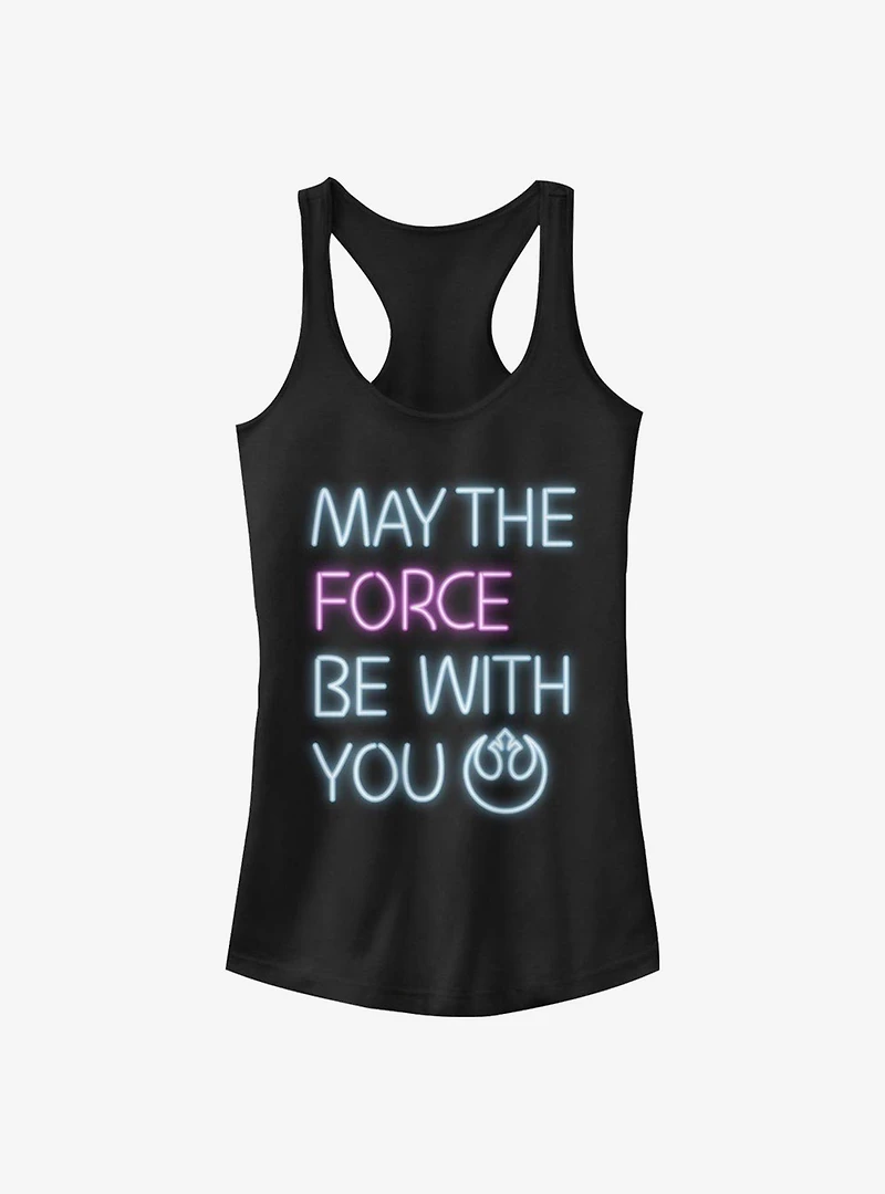 Star Wars May The Force Girls Tank