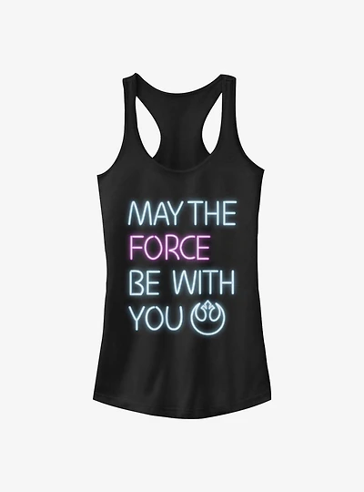 Star Wars May The Force Girls Tank