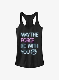 Star Wars May The Force Girls Tank