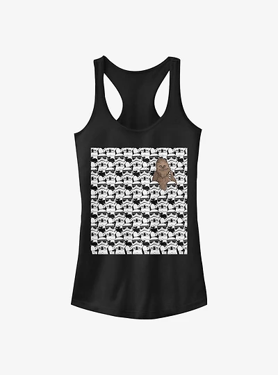 Star Wars What Is Chewie Doing There Girls Tank