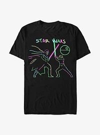 Star Wars Neon Fighters T-Shirt