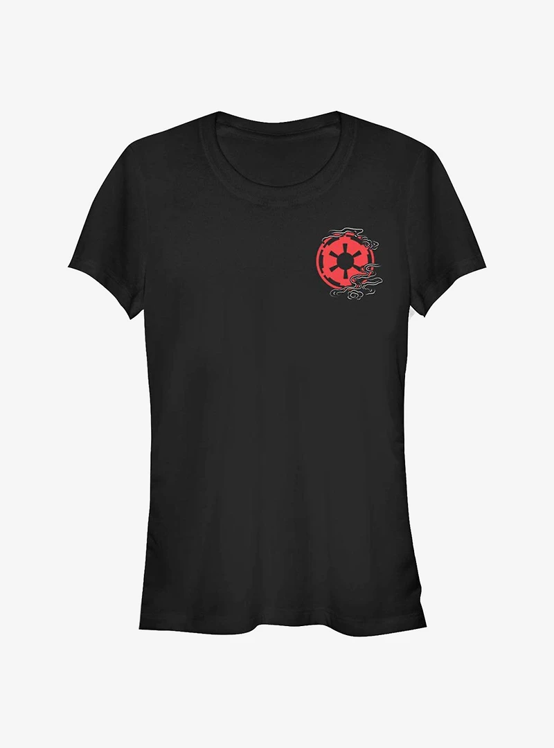 Star Wars Empire Clouds Girls T-Shirt