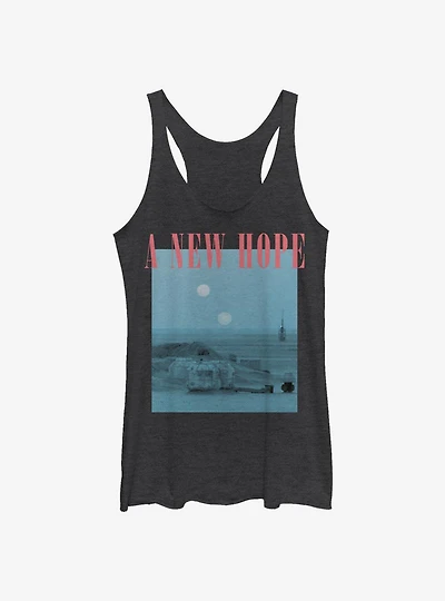 Star Wars Episode IV A New Hope Scene Girls Tank Top