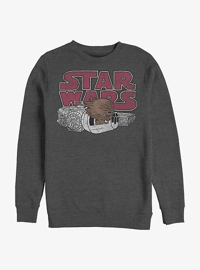 Star Wars Chewie Window Crew Sweatshirt