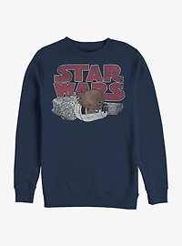 Star Wars Chewie Window Crew Sweatshirt