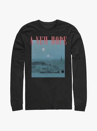 Star Wars Episode IV A New Hope Scene Long-Sleeve T-Shirt