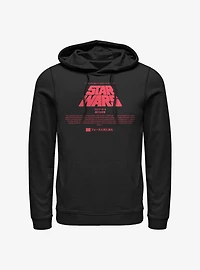 Star Wars Title Card Hoodie