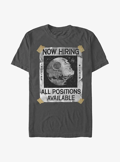 Star Wars All Positions Available Death T-Shirt