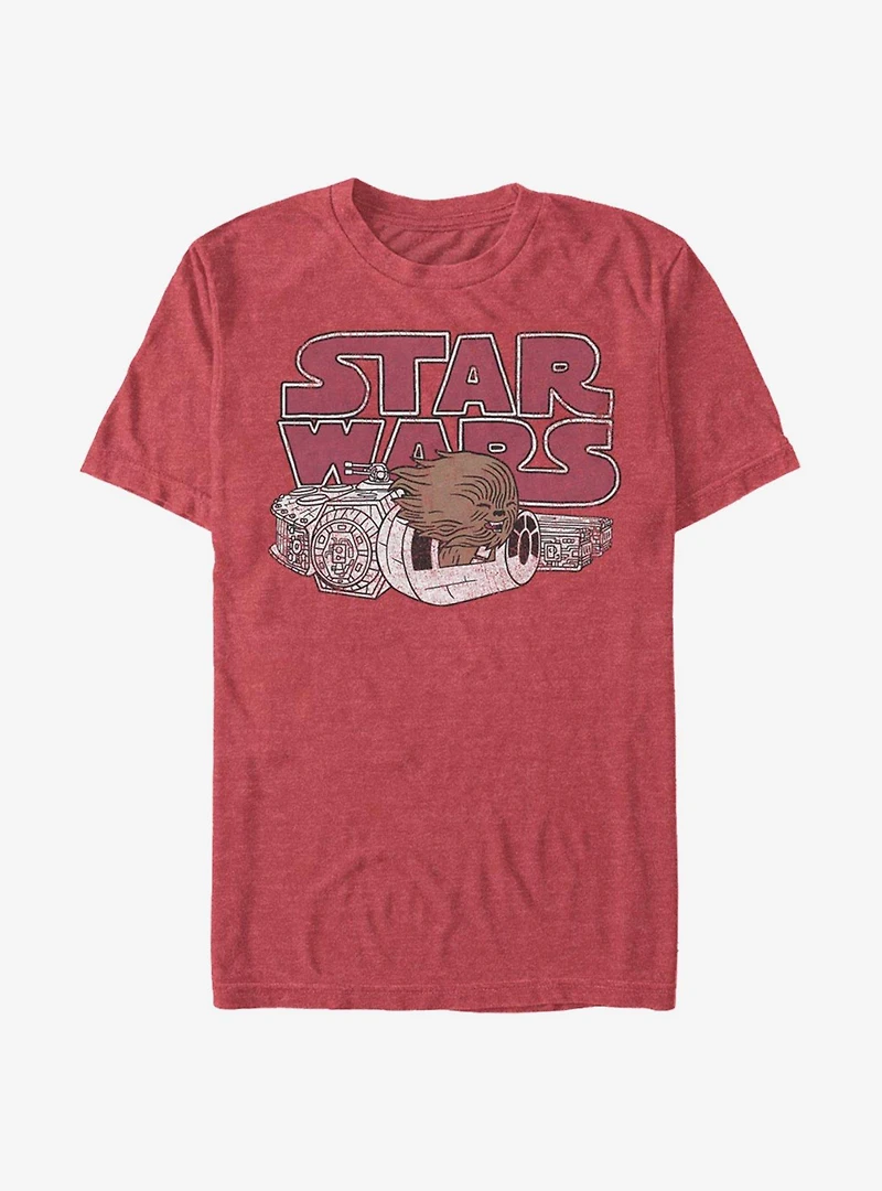 Star Wars Chewie Window T-Shirt