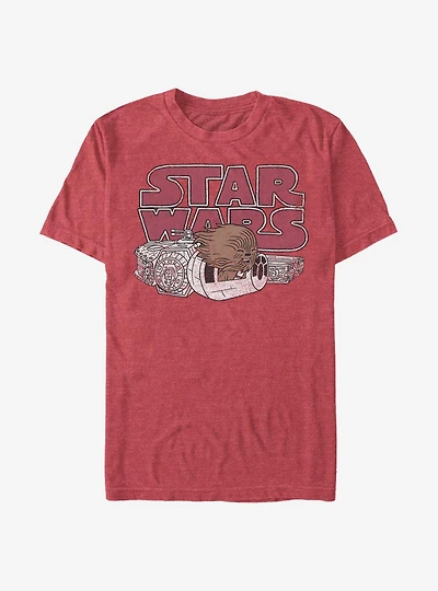 Star Wars Chewie Window T-Shirt