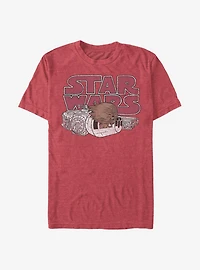 Star Wars Chewie Window T-Shirt