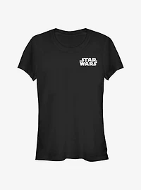 Star Wars Distressed Logo Girls T-Shirt
