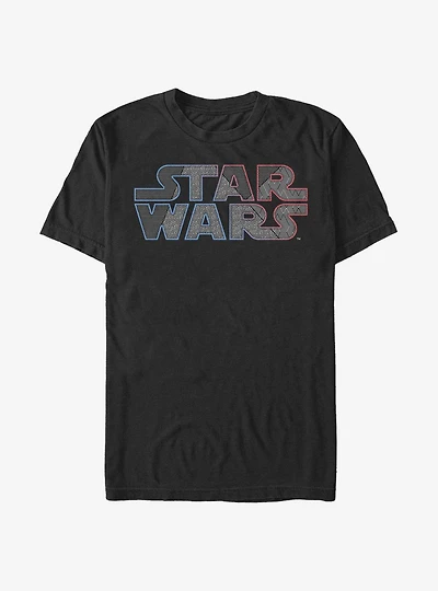 Star Wars Pattern Logo T-Shirt
