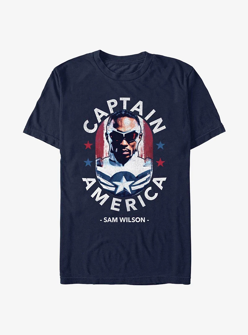 Marvel The Falcon And Winter Soldier Sam Is Captain America T-Shirt