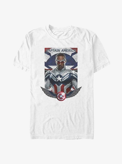 Marvel The Falcon And Winter Soldier Sam Is Captain America T-Shirt
