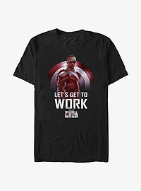 Marvel The Falcon And Winter Soldier Get To Work T-Shirt
