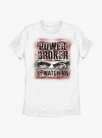 Marvel The Falcon And Winter Soldier Power Broker Is Watching Womens T-Shirt
