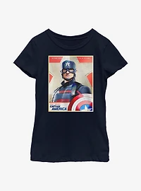 Marvel The Falcon And Winter Soldier Walker Inspired By Cap Youth Girls T-Shirt