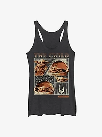 Star Wars The Mandalorian The Child Panel Girls Tank