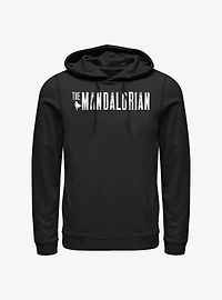Star Wars The Mandalorian Simplistic Logo Hoodie