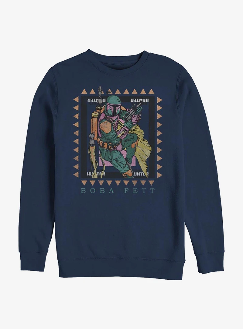 Star Wars Boba Fett Hunter Crew Sweatshirt