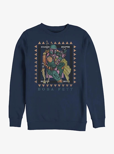 Star Wars Boba Fett Hunter Crew Sweatshirt