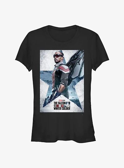 Marvel The Falcon And Winter Soldier Poster Girls T-Shirt