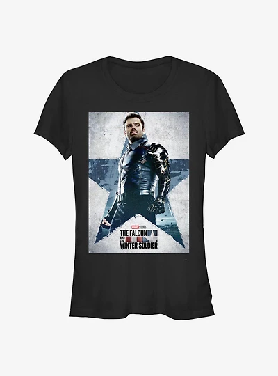 Marvel The Falcon And The Winter Soldier Poster Girls T-Shirt