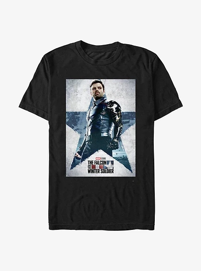 Marvel The Falcon And The Winter Soldier Poster T-Shirt