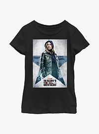 Marvel The Falcon And Winter Soldier Carter Poster Youth Girls T-Shirt