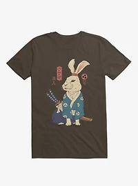 Rabbit Ronin Usagi Brown T-Shirt