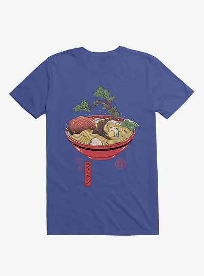 Bonsai Ramen Royal Blue T-Shirt