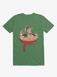 Fish Ramen Kelly Green T-Shirt