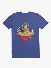 Fish Ramen Royal Blue T-Shirt
