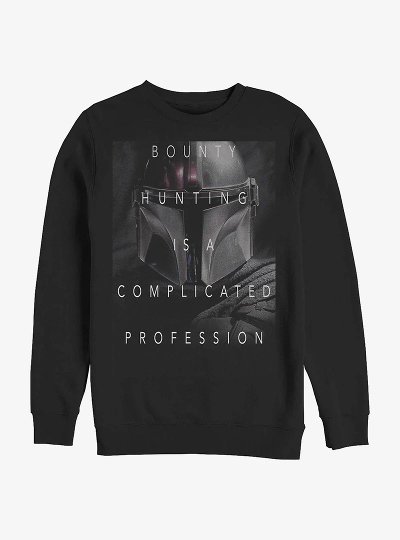 Star Wars The Mandalorian Bounty Overlay Sweatshirt