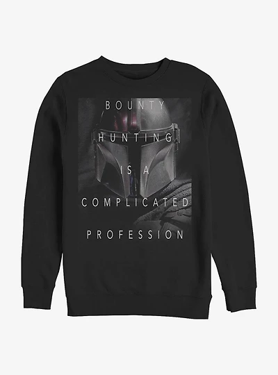 Star Wars The Mandalorian Bounty Overlay Sweatshirt