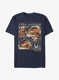 Star Wars The Mandalorian Child Panel T-Shirt
