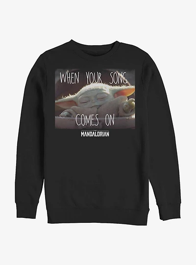 Star Wars The Mandalorian Song Meme Sweatshirt