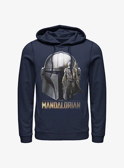 Star Wars The Mandalorian Mando Head Hoodie