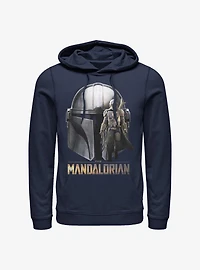Star Wars The Mandalorian Mando Head Hoodie